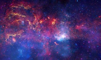 NASA's image of the turbulent heart of our Milky Way galaxy