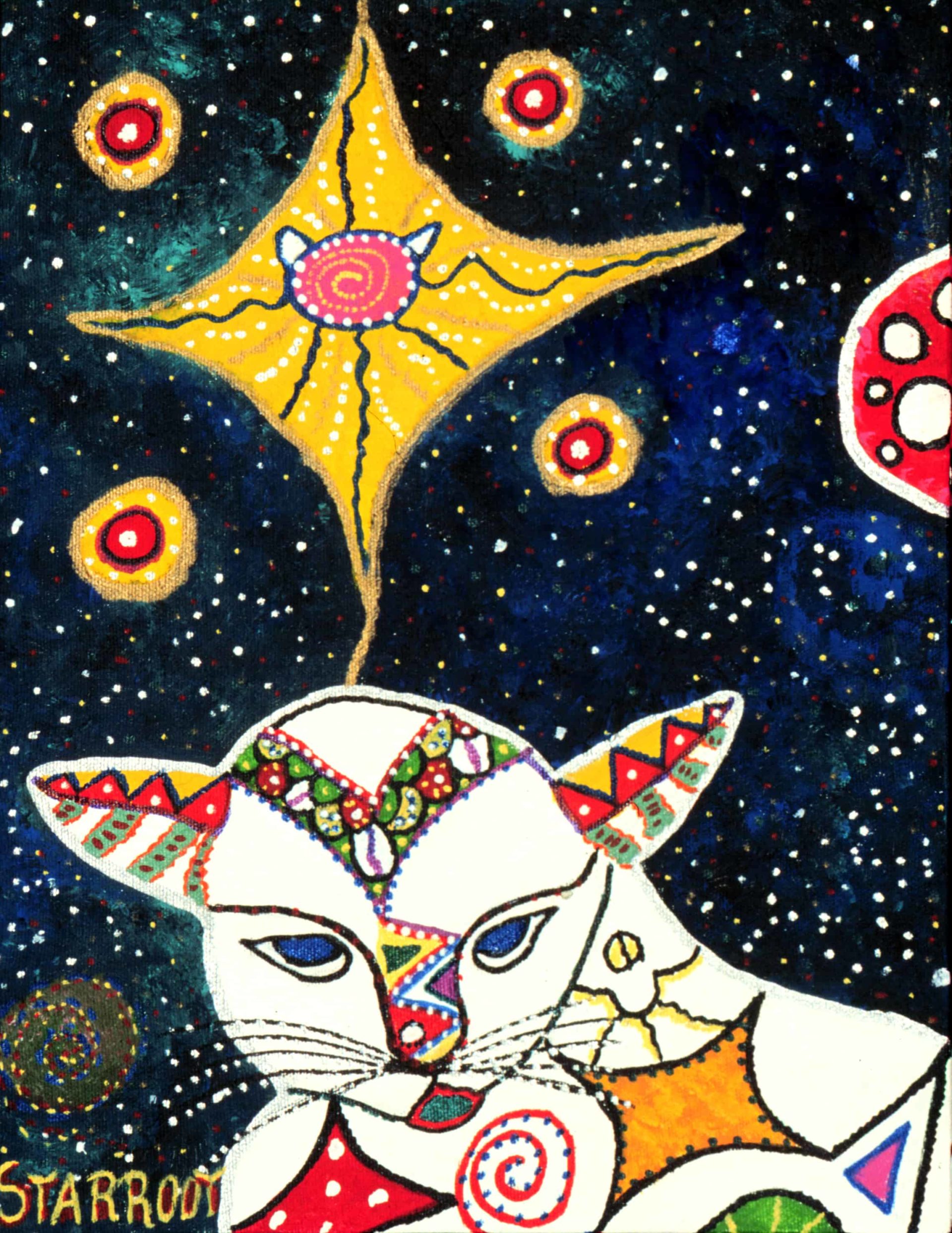 Cat of the Milky Way by Starroot