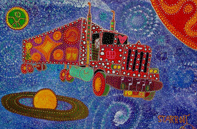 Cosmic Truck by Starroot